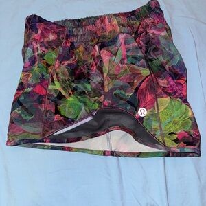 lululemon athletica Multicolor Floral Shorts